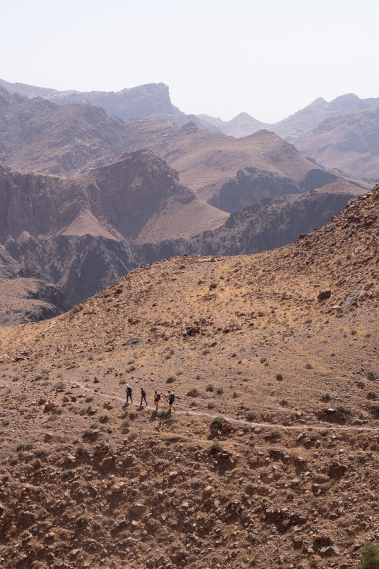 Dana to Petra (Jordan Trail, group) 23 October 2025