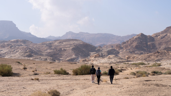 Petra to Wadi Rum (Jordan Trail, group) 8 December, 2026
