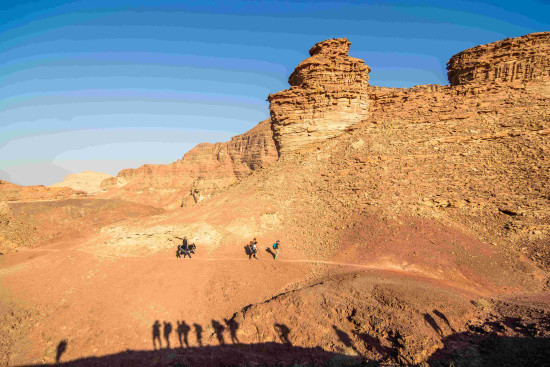 Petra to Wadi Rum (Jordan Trail, group) 18 January, 2027