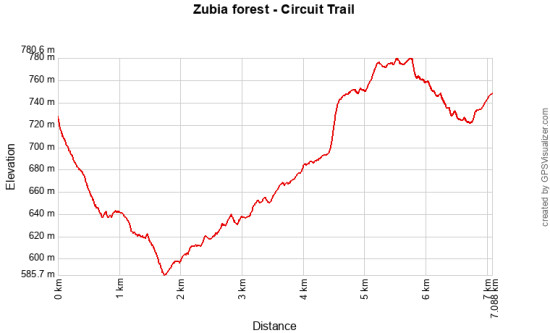 Zubia Forest Circuit Hike