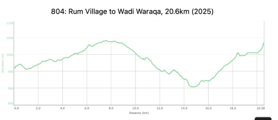 804: Rum Village to Wadi Waraqa