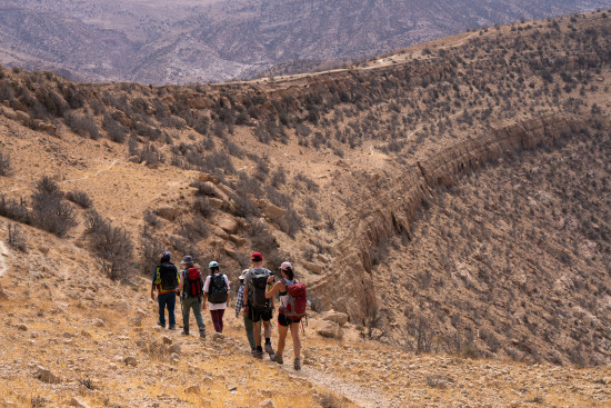 Dana to Petra (Jordan Trail, group) 1 March 2026