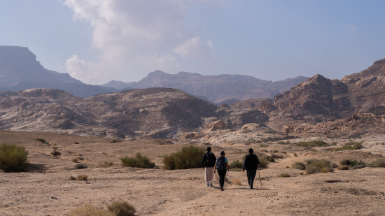 Petra to Wadi Rum (Jordan Trail, group) 25 April, 2027