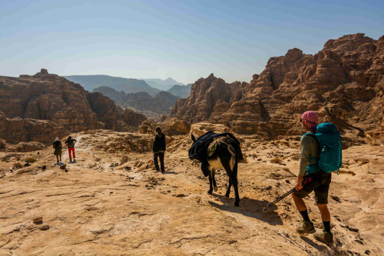Petra to Wadi Rum (Jordan Trail, group) 18 January, 2027
